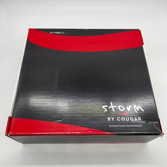 Cougar Waterproof Winter Boots Size 7 Medium Black Quilt Carlisle Lace Up - Picture 10 of 12